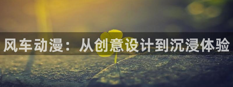 omofun动漫在线观看免费全集：风车动漫：从创意设计到沉浸体验